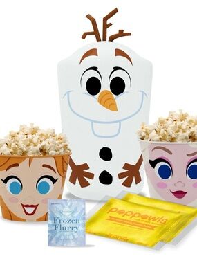 New in date Olaf Poppowıs Kit; At-Home Movie Night; Popcorn; All-Ages;